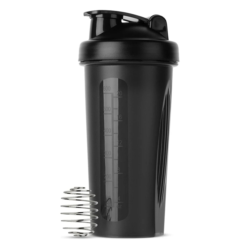 Nutrition And Fitness - 1pc Draagbare Eiwit Shaker 600ml Fitnessfles