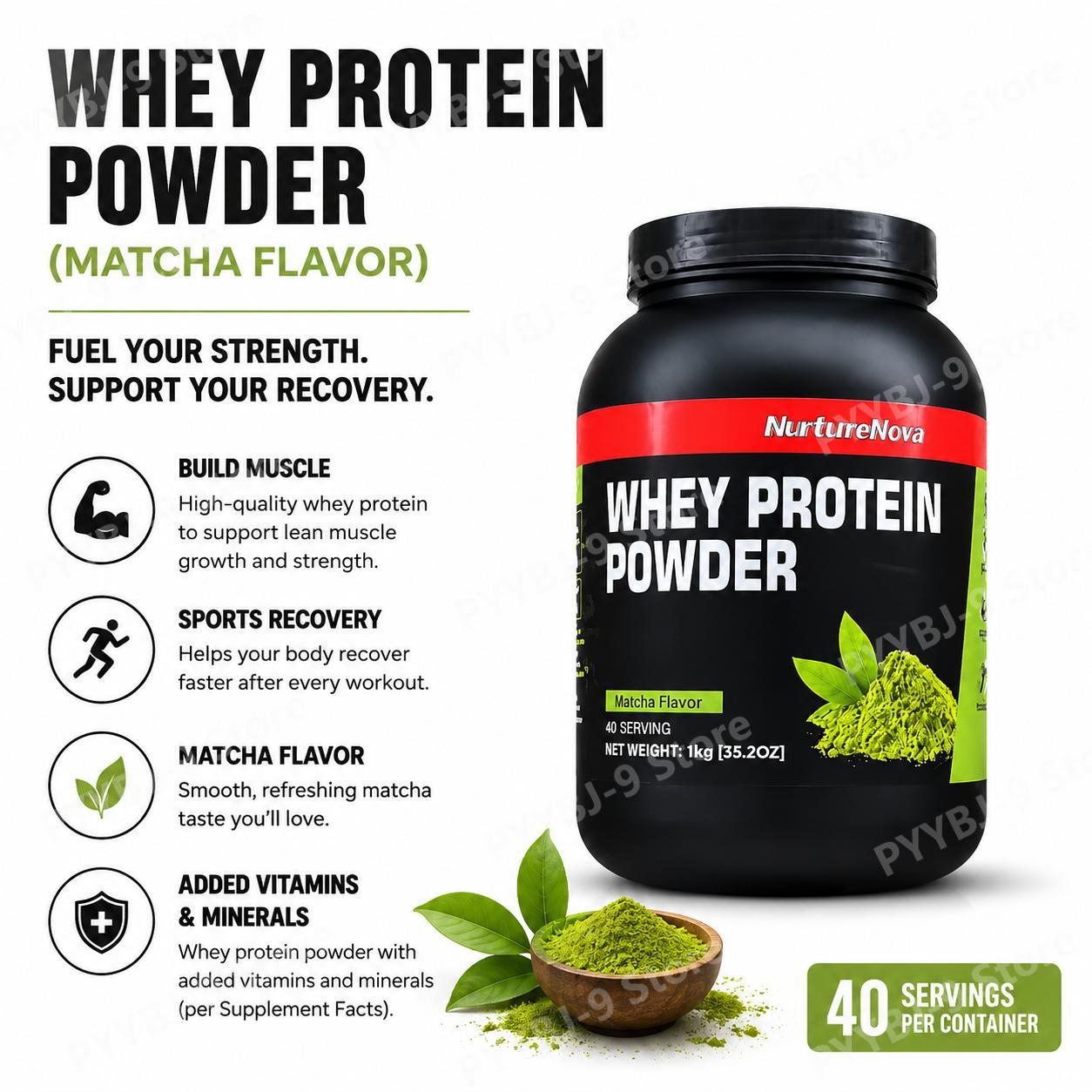 NurtureNova Whey Proteïnepoede - Nutrition Of Fitness recensie en prijs