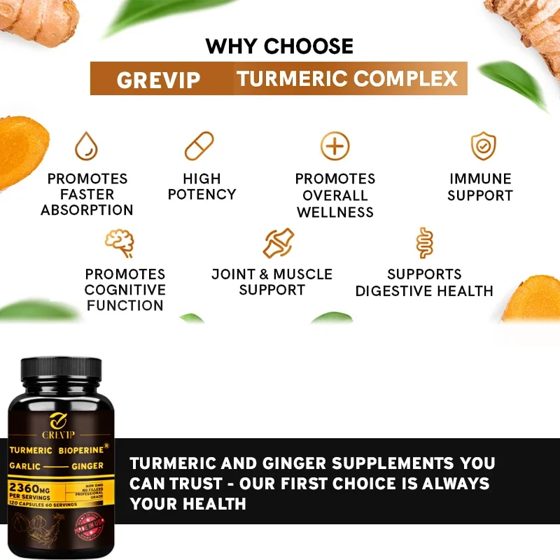 4-in-1 kurkuma-gembersupplemen - Turmeric Curcumin Capsule recensie en prijs