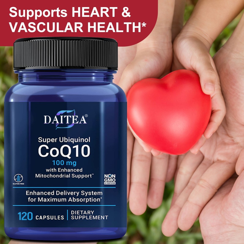 Ubiquinol 100mg CoQ10, Hartgez - Coq10 Ubiquinol Softgel recensie en prijs