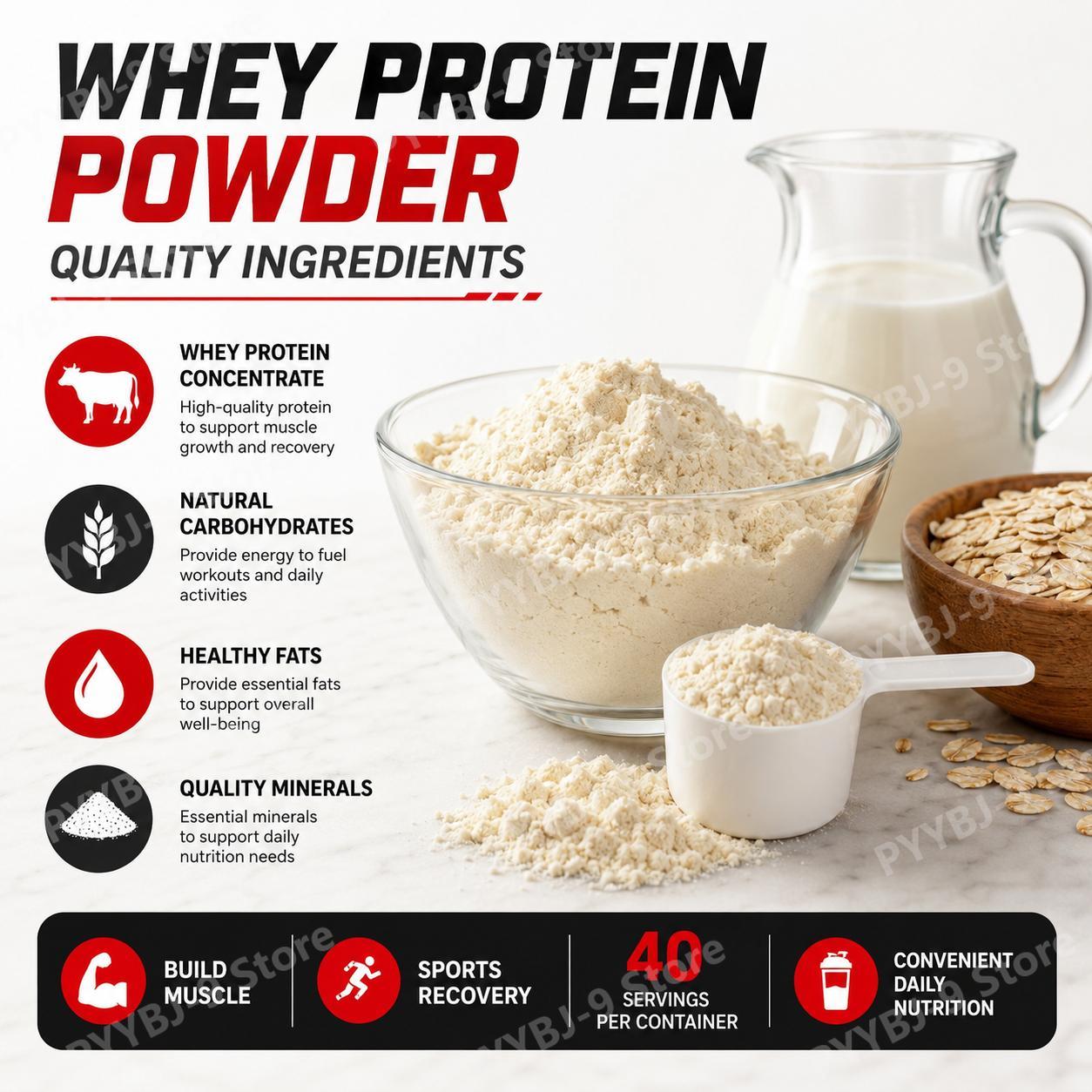 NurtureNova Whey Proteïnepoede - Nutrition Of Fitness recensie en prijs