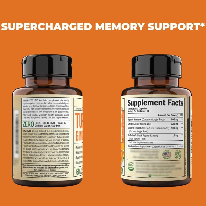 Biologisch Kurkuma Curcumine-s - Turmeric Curcumin Capsule recensie en prijs