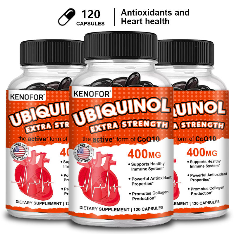 Kenofor Ubiquinol Coq10 400 Mg - Coq10 Ubiquinol Softgel recensie en prijs