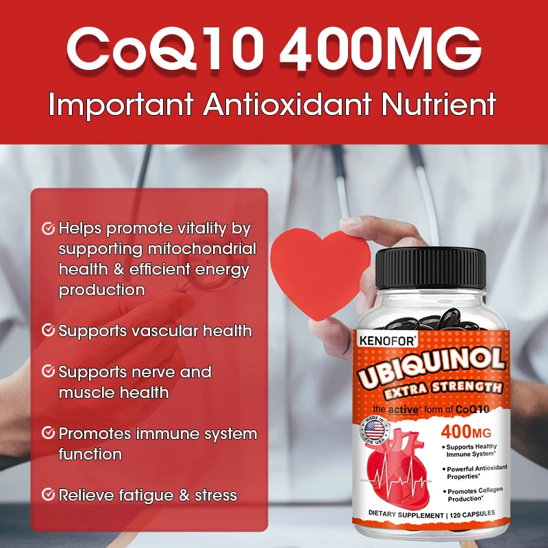 Ubiquinol CoQ10 400 mg softgel - Coq10 Ubiquinol Softgel recensie en prijs