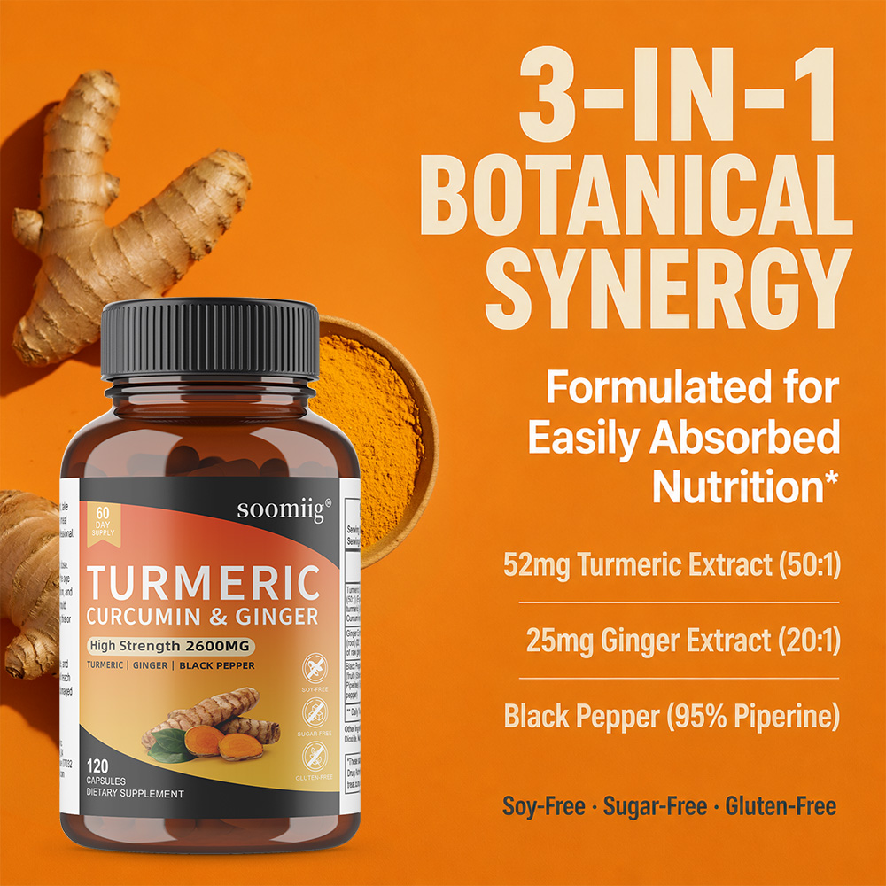 Kurkuma Curcumine capsules met - Turmeric Curcumin Capsule recensie en prijs