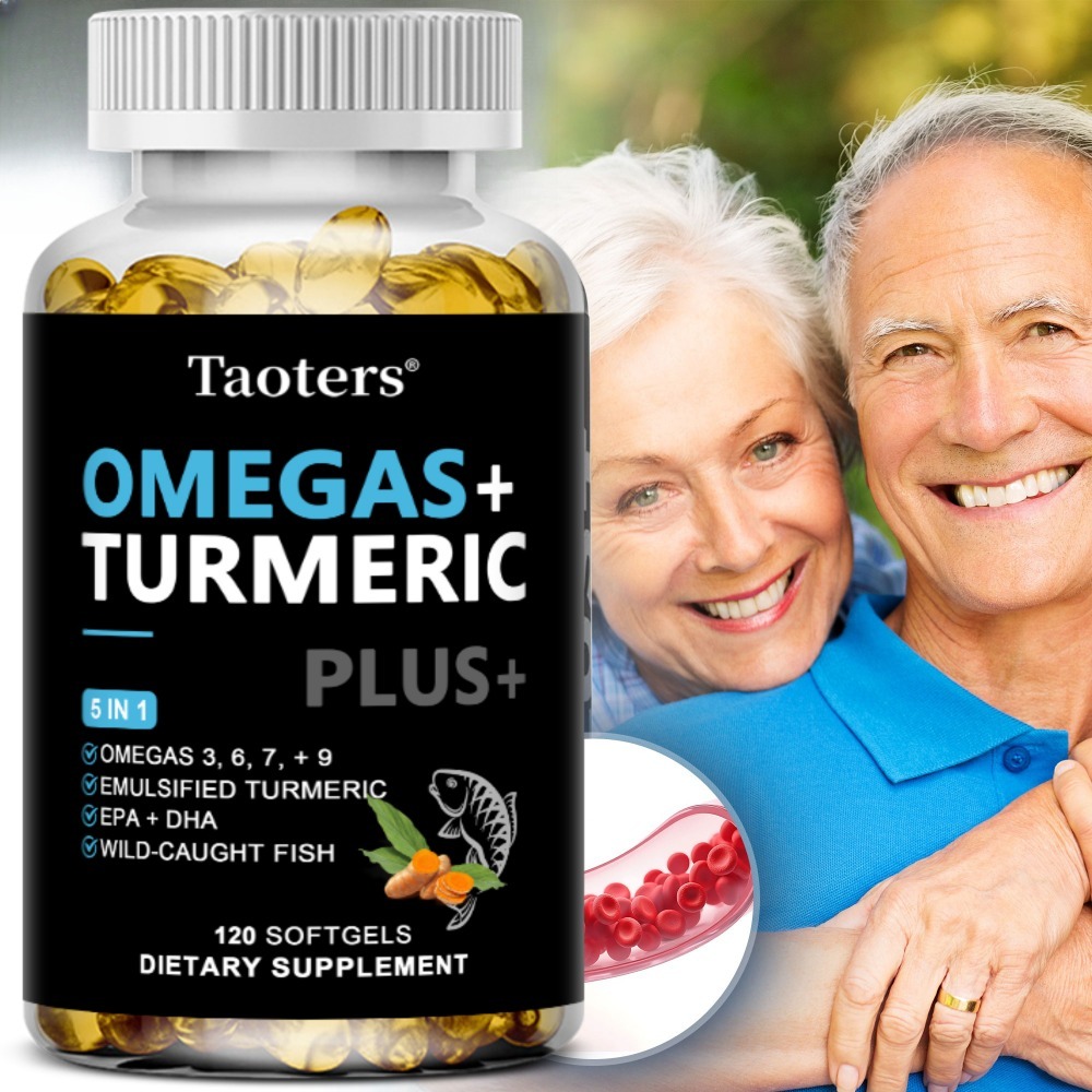 Omega 3 6 9 Supplement Plus -  - Turmeric Curcumin Capsule recensie en prijs