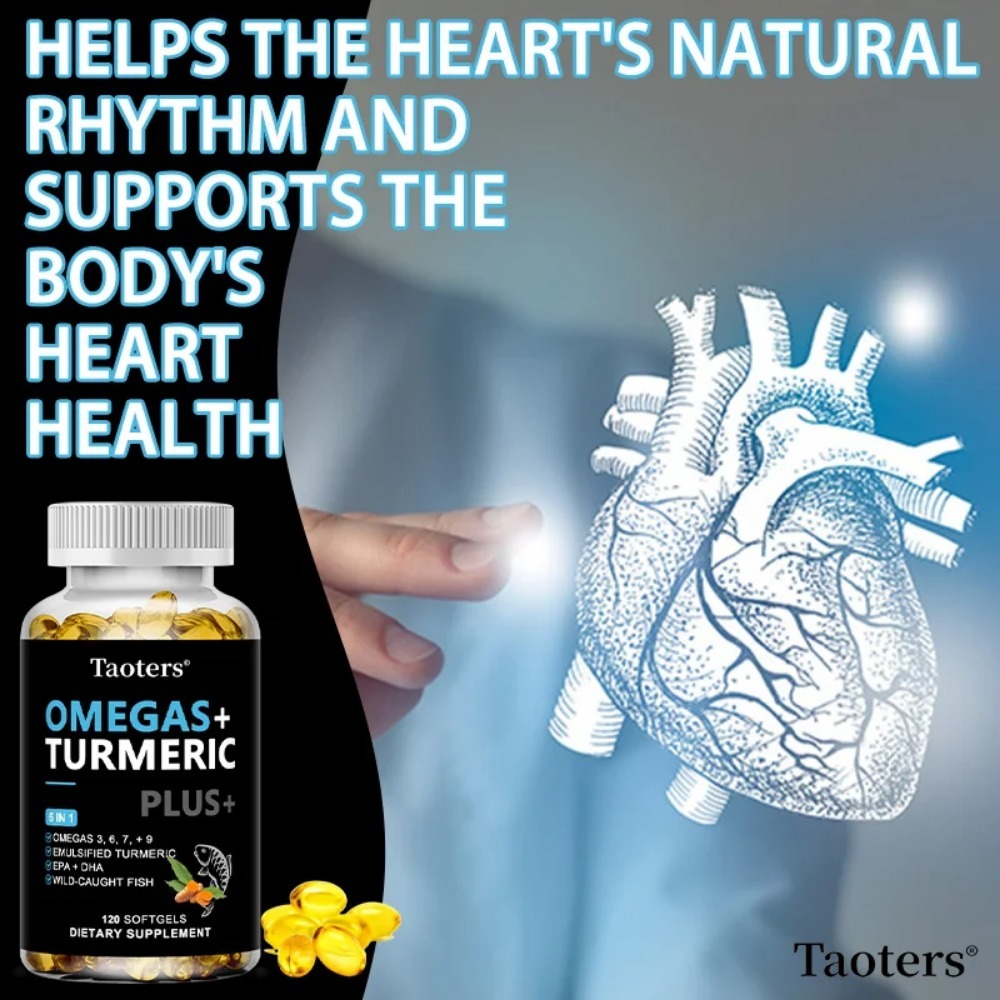 Omega 3 6 9 Supplement Plus -  - Turmeric Curcumin Capsule recensie en prijs