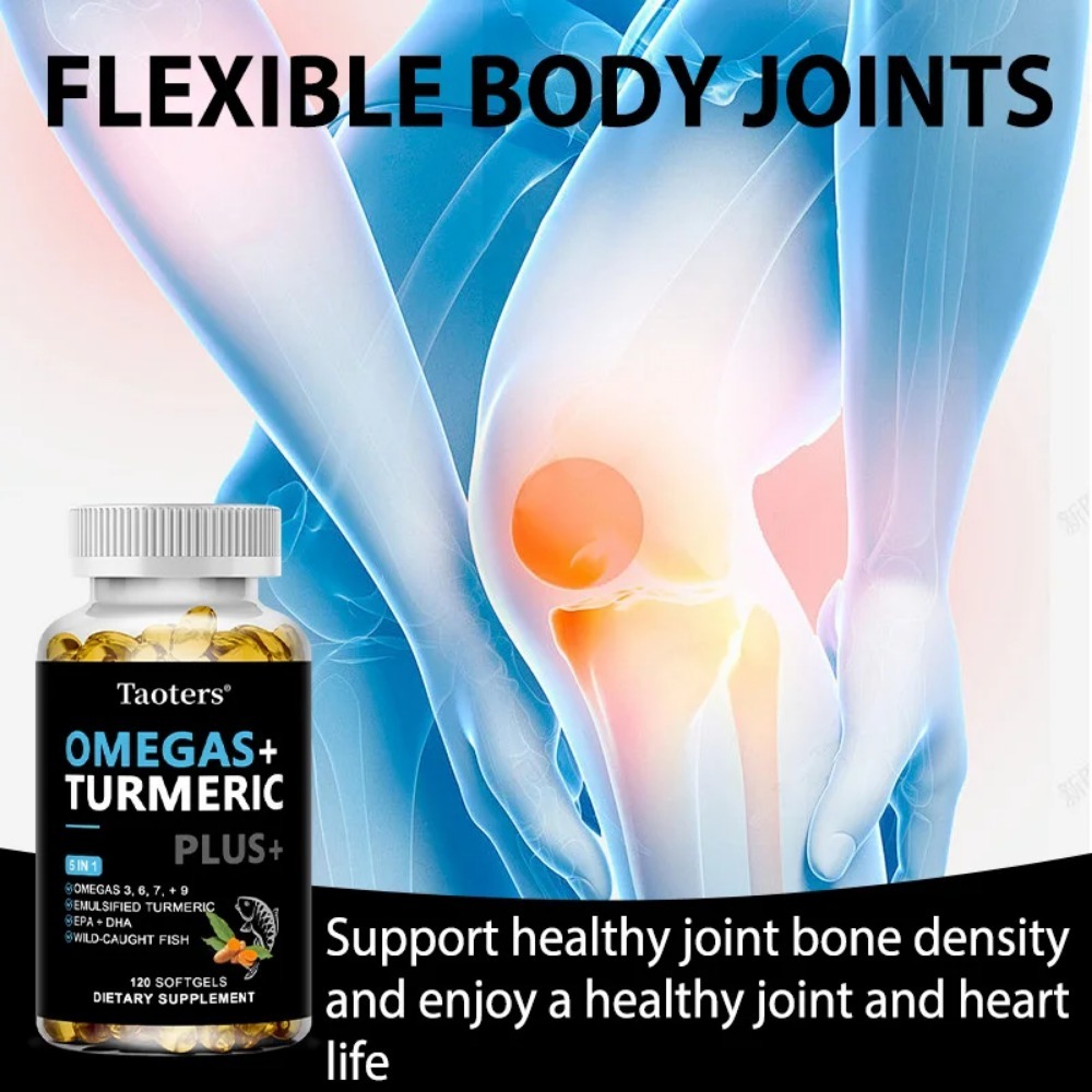 Omega 3 6 9 Supplement Plus -  - Turmeric Curcumin Capsule recensie en prijs